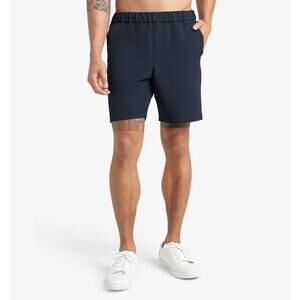 New GOOD LIFE Mens Midnight Core Stretch Polyester Twill Shorts Large